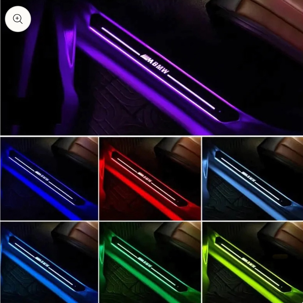 LED BMW CAR DOOR SILLS